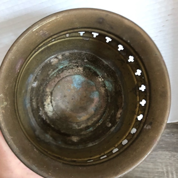 Vtg Solid Brass Indoor Planters - Picture 16 of 16